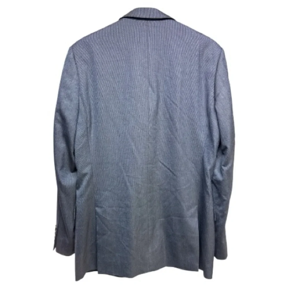 J. Crew Classic Wool Gray Blue Blazer Size 38